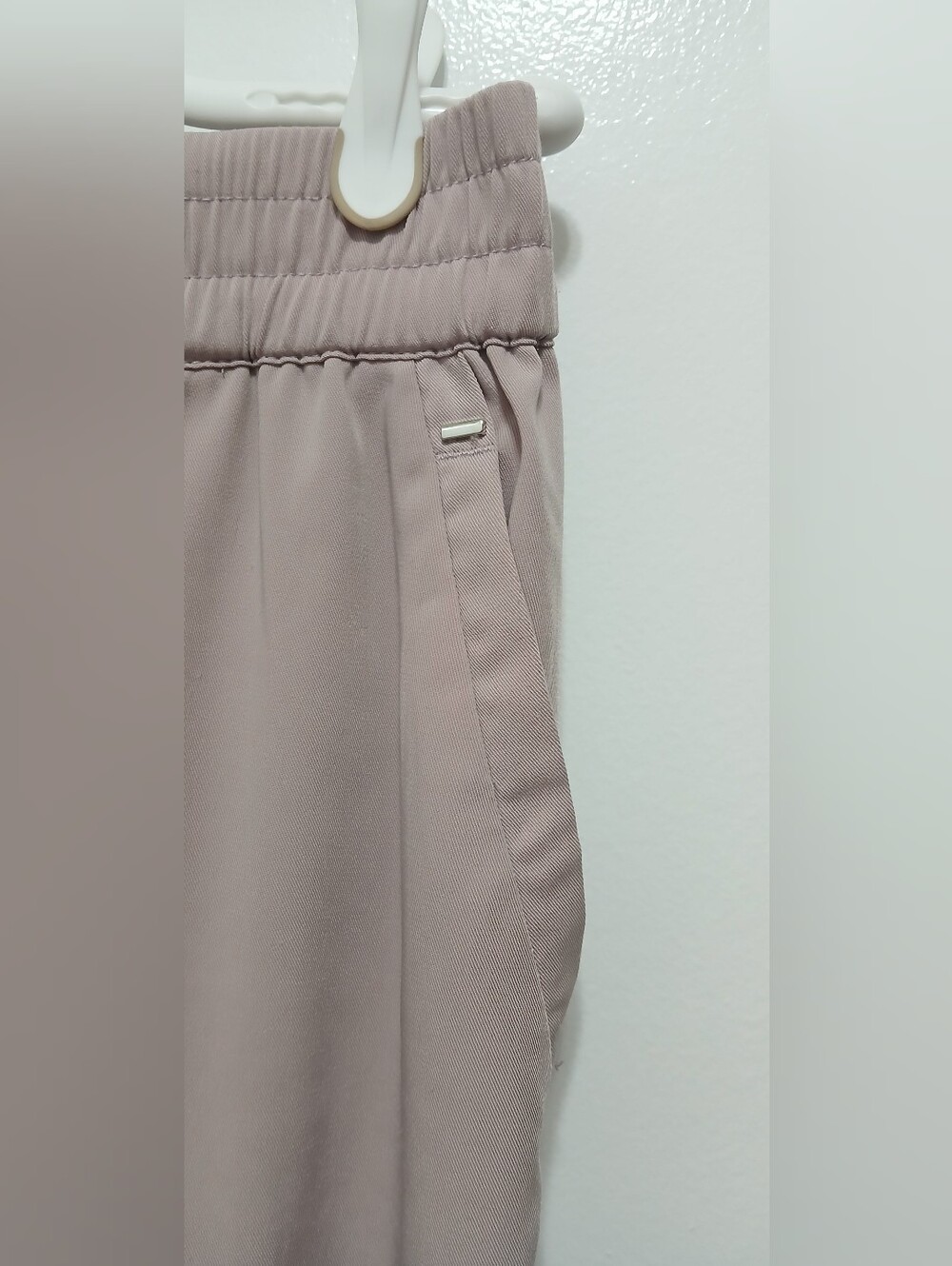 Dynamite Soft Mauve Utility Jogger Pants Silver Hardware XS - Picture 4 of 11